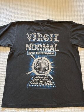 Virgil Normal Adult Entertainment Graphic Tee - Black Large
